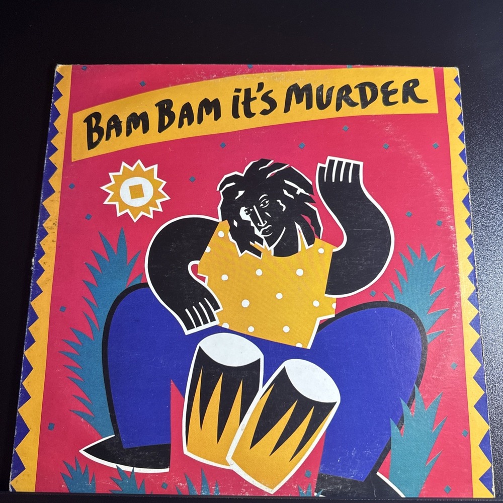 Various Bam Bam It's Murder LP 1992 Mango Dancehall Reggae Murder She Wrote